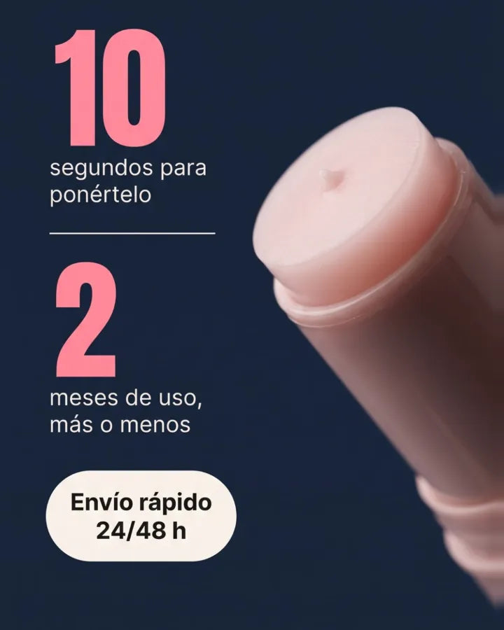 10 segundos para ponértelo. 2 meses de uso, más o menos. Envío rápido 24/48 h