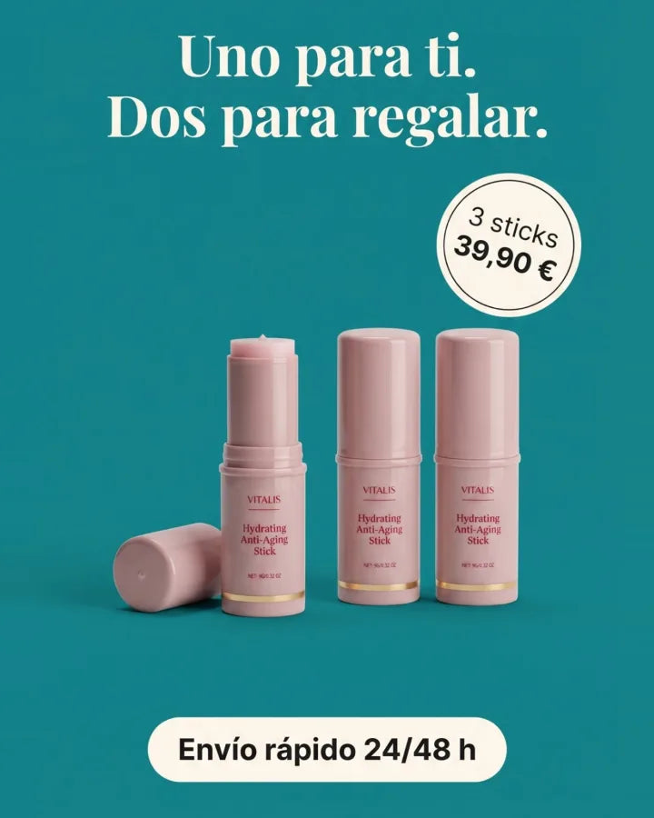 Uno para ti. Dos para regalar. 3 sticks, 39,90 €. Envío rápido 24/48 h